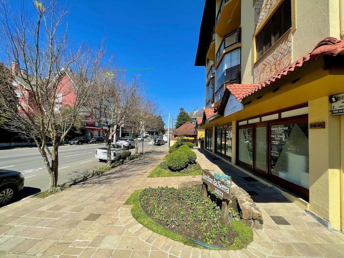 Apartamentos Jardim Da Serra Centro By Achei Gramado Esterno foto