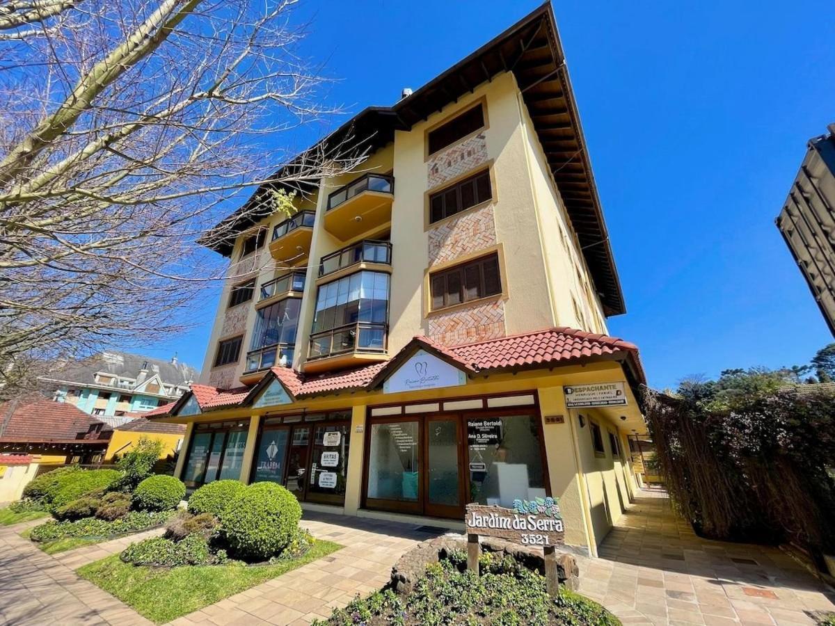 Apartamentos Jardim Da Serra Centro By Achei Gramado Esterno foto
